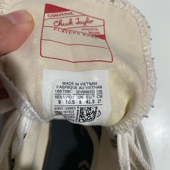 Converse Run Star‎ Hike Platform Sneaker - White Womens 10.5 - Picture 10 of 10